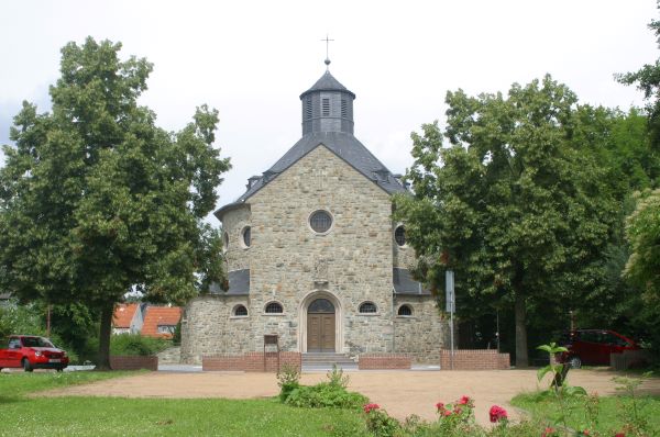 Ansicht der Martinskirche in Hornau