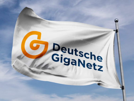 Werbeflagge Giganetz